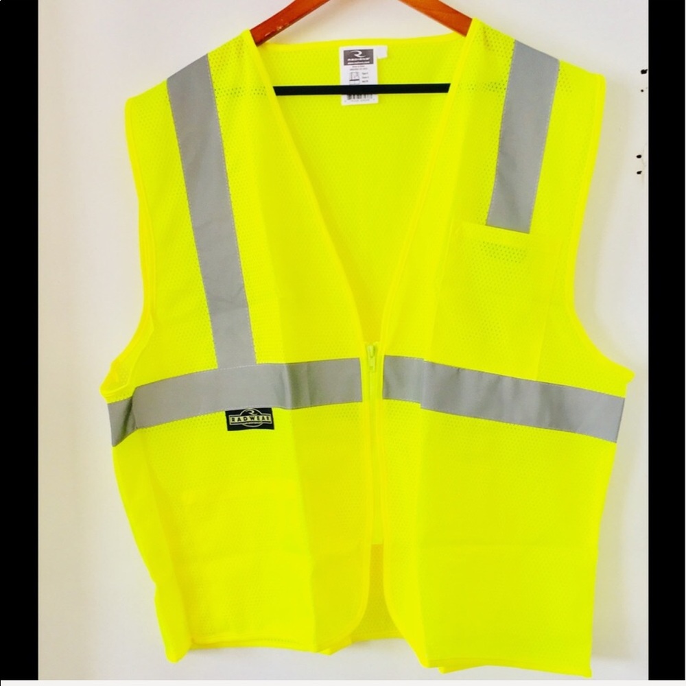 🔥Rad Wear Mesh Economy Safety Vest XL